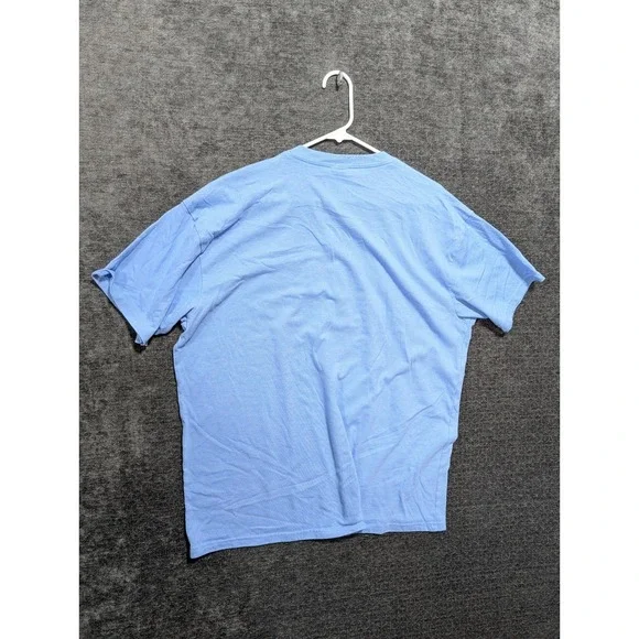 Jadelynn Brooke Jonas Brothers Nick Joe Kevin JoBros V-Neck T-Shirt Blue XL - Picture 5 of 5